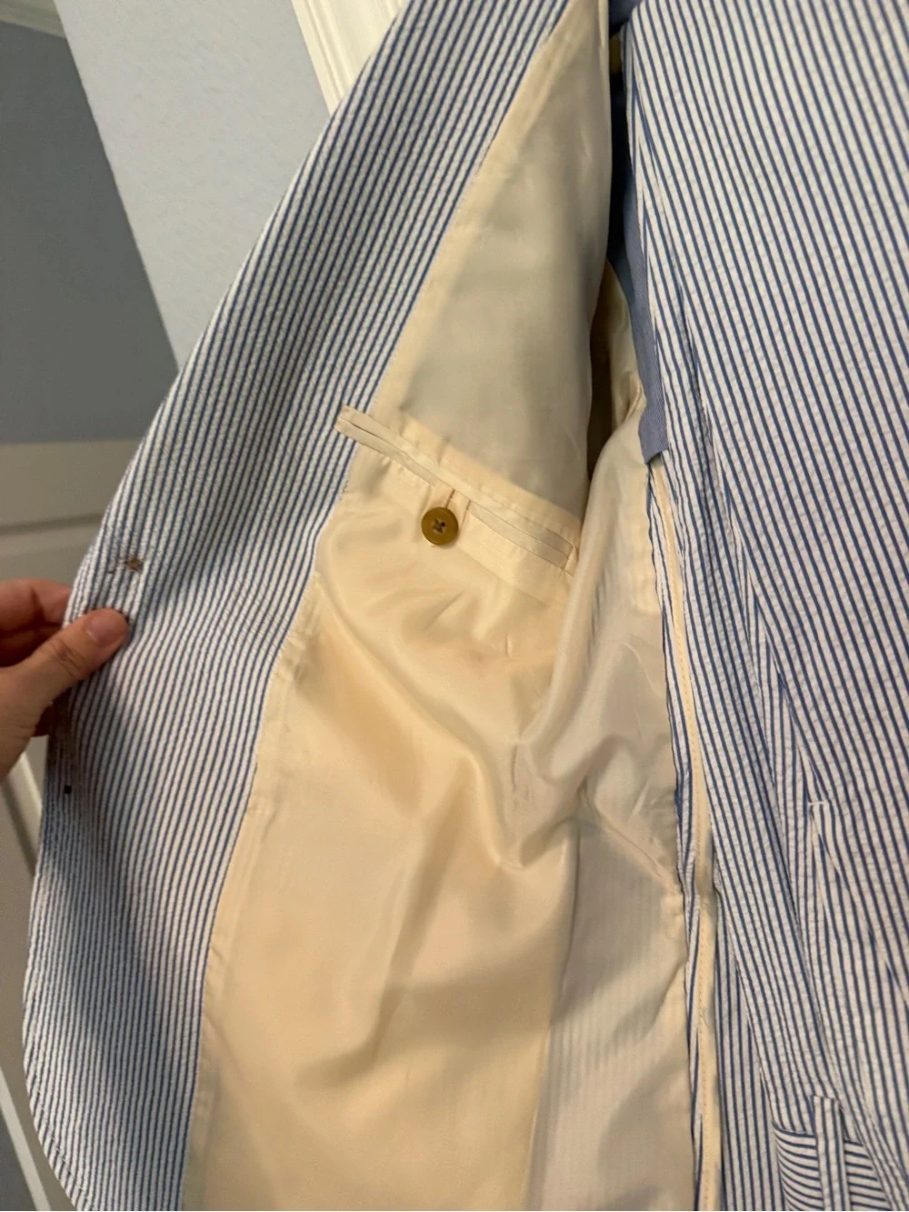 Crewcuts blazer breasted stripes